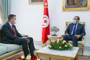 The Prime Minister receives the Turkish ambassador in Tunisia on the occasion of the end of his duties